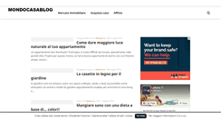 Desktop Screenshot of mondocasablog.com